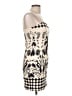 Shein Graphic Ivory Cocktail Dress Size L - photo 4