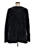 Orvis 100% Polyester Metallic Black Pullover Sweater Size XL - photo 2