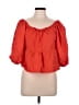 Zara Orange 3/4 Sleeve Blouse Size M - photo 1