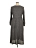 BLOOMCHIC Chevron-herringbone Gray Casual Dress Size 14 - photo 2