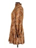 Assorted Brands 100% Polyester Paisley Brown Casual Dress Size M - photo 5