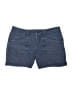 Unionbay Solid Blue Denim Shorts Size 9 - photo 1