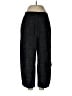 Sun Kim 100% Polyester Black Cargo Pants Size M - photo 1