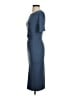 Weekend Max Mara Solid Blue Casual Dress Size XS (estimated) - photo 5