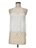 Ellison 100% Polyester Ivory Sleeveless Blouse Size M (estimated) - photo 1