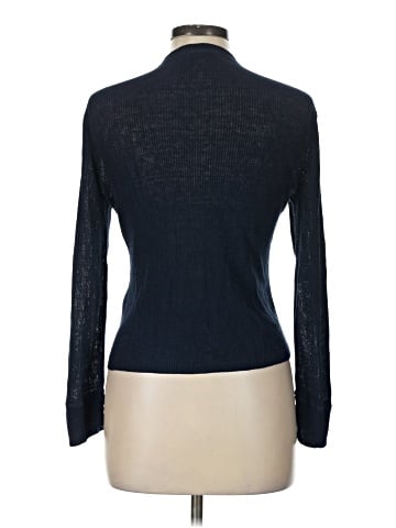 Madewell Linen-Blend Crewneck Cardigan (view 2)