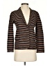 J.Crew Stripes Brown Blazer Size S - photo 1