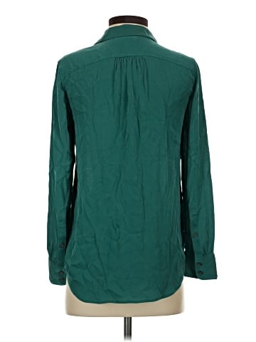 J.Crew Long Sleeve Silk Top (view 2)