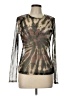 Zara Brown Long Sleeve Top Size L - photo 1