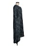 Utsa 100% Viscose Paisley Blue Casual Dress Size M - photo 4