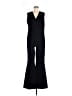 SPANX Solid Black Jumpsuit Size L - photo 1