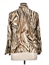 Madeleine 100% Rayon Animal Print Brown Long Sleeve Blouse Size 14 - photo 2