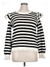 Ann Taylor LOFT Stripes White Pullover Sweater Size XL - photo 1