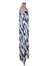 Waverly Grey Print Blue Casual Dress Size 4 - photo 4