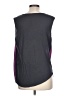 Halogen 100% Polyester Purple Sleeveless Blouse Size L - photo 2