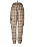 Lumiere Plaid Brown Tan Cargo Pants Size M - photo 2