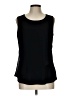 Messic 100% Polyester Black Sleeveless Blouse Size Lg - photo 1