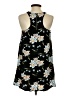Forever 21 Floral Black Casual Dress Size S - photo 2