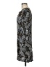 Express 100% Rayon Paisley Gray Casual Dress Size M - photo 5
