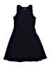 Un Deux Trois Solid Black Blue Dress Size 16 - photo 1