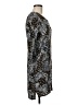 Express 100% Rayon Paisley Gray Casual Dress Size M - photo 4