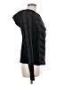 Blanc Noir 100% Polyester Solid Black Jacket Size M (estimated) - photo 4