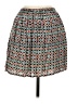 Maje 100% Viscose Print Teal Casual Skirt Size Sm (1) - photo 2