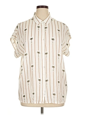 Rails Short Sleeve Button-Down Shirt (view 1)