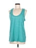 Caslon Teal Tank Top Size M - photo 1