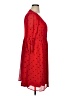 Torrid 100% Polyester Hearts Red Casual Dress Size 1X Plus (1) - photo 4