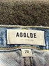 AGOLDE 100% Cotton Blue Denim Shorts Size 28 waist - photo 3