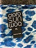 Clara Sun Woo 100% Polyester Animal Print Blue 3/4 Sleeve Blouse Size XL - photo 7