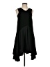 H&M 100% Polyester Solid Black Cocktail Dress Size 2 - photo 1