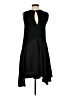 H&M 100% Polyester Solid Black Cocktail Dress Size 2 - photo 2