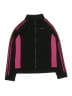 Adidas 100% Polyester Black Pink Track Jacket Size 16 - photo 1