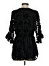 DR2 Black 3/4 Sleeve Blouse Size S - photo 2
