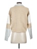 My Michelle Color Block Tan Pullover Sweater Size S - photo 2