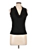 Arden B. 100% Polyester Black Sleeveless Top Size L - photo 1