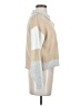 My Michelle Color Block Tan Pullover Sweater Size S - photo 4