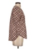 1.State 100% Polyester Brown Short Sleeve Blouse Size S - photo 4