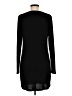 MNG Solid Black Casual Dress Size 8 - photo 2