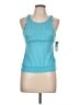 Layer 8 100% Polyester Teal Active Tank Size L - photo 1