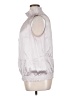 Lafayette 148 New York 100% Silk Silver Blouse Size XL - photo 5