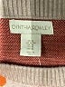Cynthia Rowley TJX Floral Tan Pullover Sweater Size XL - photo 7