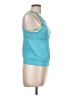 Layer 8 100% Polyester Teal Active Tank Size L - photo 4