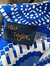 Just... Taylor Graphic Blue Casual Dress Size 6 - photo 7