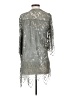 Buttons Silver Kimono Size S - photo 2