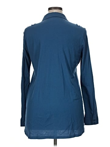 Eileen Fisher Long Sleeve Button-Down Shirt (view 2)