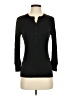 J.Crew Black Long Sleeve Polo Size S - photo 1