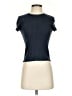 Splendid 100% Cotton Blue Short Sleeve Turtleneck Size XS - photo 1